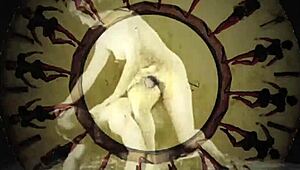 vintage cartoon illustration from antique era