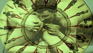 vintage cartoon illustration from antique era