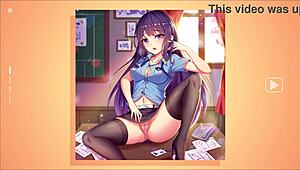 i watch my hentai girl slowly undress for meee