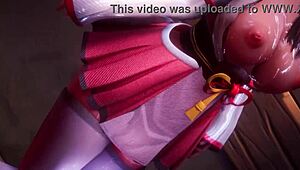 Konosuba Aqua Gets Wild in Steamy Hentai Action!