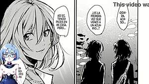 Middernachtbezoeker arriveert in deze anime hentai game