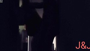 couple explores hidden dark moments with housewife and big ass in homemade setting