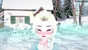 What If Elsa Gets Fucked Before Christmas Night?