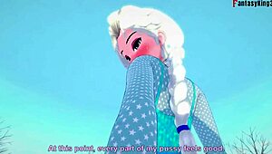 What If Elsa Gets Fucked Before Christmas Night?