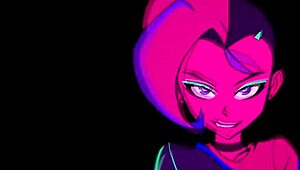 moikaloop performs sexy dance in cartoon anime hentai