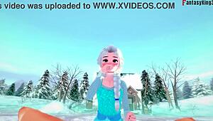 What If Elsa Gets Fucked Before Christmas Night?