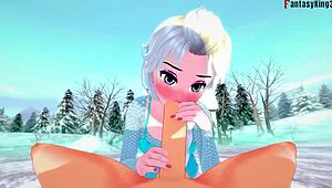 What If Elsa Gets Fucked Before Christmas Night?