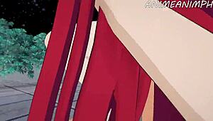 3D Cartoon Hentai Slams Hard in Wild Anime Scene