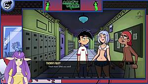 Danny Phantom Amity Park Redux: Redhead College Teacher in Monster Action
