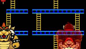 m u g e nr-18 deux with bowser and donkey kong vs mario