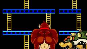 m u g e nr-18 deux with bowser and donkey kong vs mario