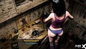 I Swallow Cock Well In This 3d Anime Game Episode.