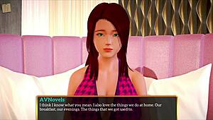 What secrets hide in the erotic cartoon world of My New Family 419?