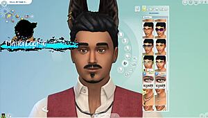 Sims 4 mod safado fica louco com rola gigante do vizinho 😜