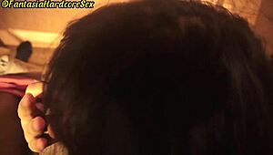 Watching TikTok Late with Best Friend Turns into Hentai Facial Recording