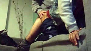 Blowjob and fucking on the sofa 😍
