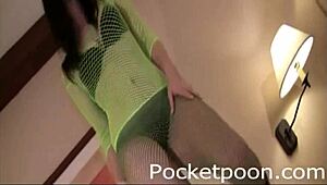 I squirt through pantyhose using toys and handjob