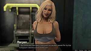 stranded in space 116 - reagan wants to get pregnant bad. she's plotting with that mature curvy body.
