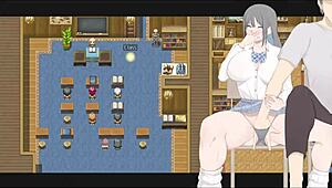 In NTRKnight Part Four, The Character Gets An Intense Blowjob While Being Fingered Outdoors