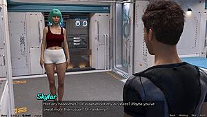 Stranded in Space 88 - Hot Big Tits Doctor Gets Checked Hard!