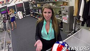 Fine Butt Amateur Is Filled with Hardcore Rough Action