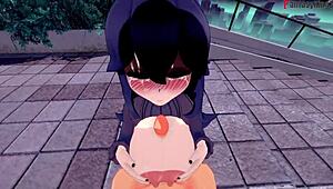 Hex maniac trainer class having public sex in classroom freepov pokemon fantasyking3 😏