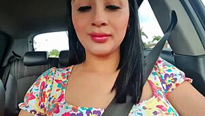 Martinasmith Squirts Wildly At The Mall In Public Display