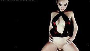 Tomboy rides your cock at the edge of the universe