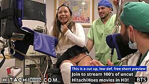 Freshman Melany Lopez Experiences Intense Orgasms From Doctor Tampa