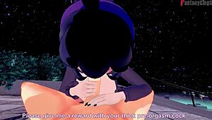 Hex maniac trainer class having public sex in classroom freepov pokemon fantasyking3 😏