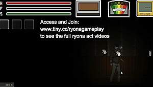 yo, check this guy banging a hot lady in ryona hentai game!