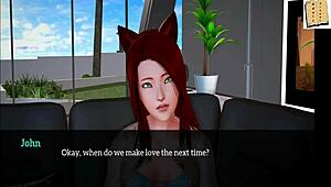 My new family 195 brings steamy 3D redhead action in a wild homemade game.