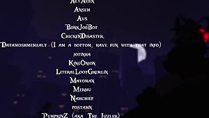 tied and captured femboy in domination scene