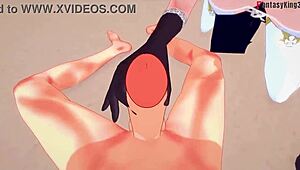 Implacable Blowjob in Azur Lane 3D Cartoon Fantasy