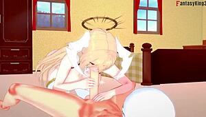 Implacable Blowjob in Azur Lane 3D Cartoon Fantasy