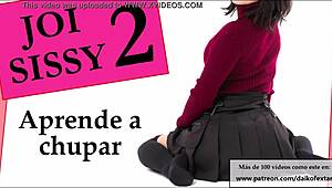 hey sissy, learn to suck with feminization and cei instructions now