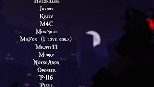 tied and captured femboy in domination scene