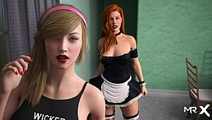 Dusklightmanor features female storm 21 in wild anime hentai action