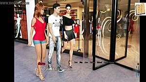 Intertwined 22 waking up next to sexy topless brunette with big tits big ass.