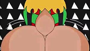 Noelle Holiday gets wild with a monster cock in a crazy group banger scene.