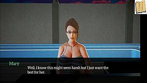 Office Cock Action in My New Family 15 Game!