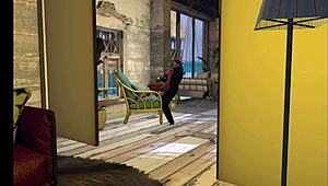 Sneaking for a quick romp at my BFF's wedding got me caught