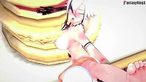 Arlecchino Naked and Fucked in Ahegao Style! Genshin Impact Milf POV on Sheer Fantasyking3!