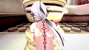 Arlecchino Naked and Fucked in Ahegao Style! Genshin Impact Milf POV on Sheer Fantasyking3!