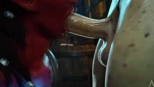 Yo, futanari action in this anime is wild, haha! 😜