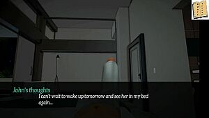 Office Cock Action in My New Family 15 Game!