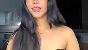 Latina Lesbian Babes Suck Huge White Cock and Squirt First Time