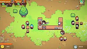 Hentai game NTR: intensely masturbate my elf slut until she cums.