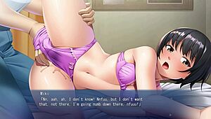 Mob-like plain girl FINGERS herself BOUND in bondage part 1