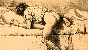 I Admire This Vintage Erotic Illustration